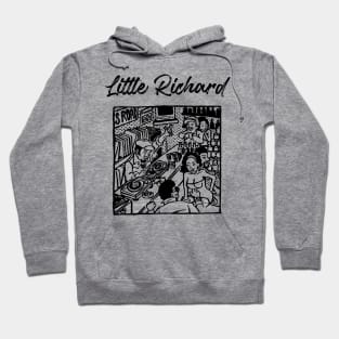 little richard ll vinyl store Hoodie